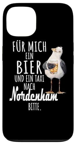 Ein Bier und ein Taxi nach Nordenham Nordsee Shirt Möwe Hülle für iPhone 13 Ein Bier und ein Taxi nach Nordenham Nordsee Shirt Möwe Hülle für iPhone 13 von Nordsee T-Shirt Küstenkind Ostfriesland Meerweh