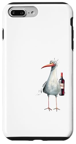 Ein Wein und ein Taxi nach Halligen Nordsee Shirt Möwe Hülle für iPhone 7 Plus/8 Plus Ein Wein und ein Taxi nach Halligen Nordsee Shirt Möwe Hülle für iPhone 7 Plus/8 Plus von Nordsee T-Shirt Küstenkind Wattenmeer Meerweh Wein