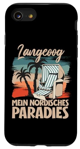 Hülle für iPhone SE (2020) / 7 / 8 Nordisches Paradies Langeoog von Nordsee Urlaub in Deutschland