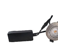 Downlight Low Profile ECO LED 6W 440 lumen, 3000K, rund, b. alu Downlight Low Profile ECO LED 6W 440 lumen, 3000K, rund, b. alu von Nordtronic