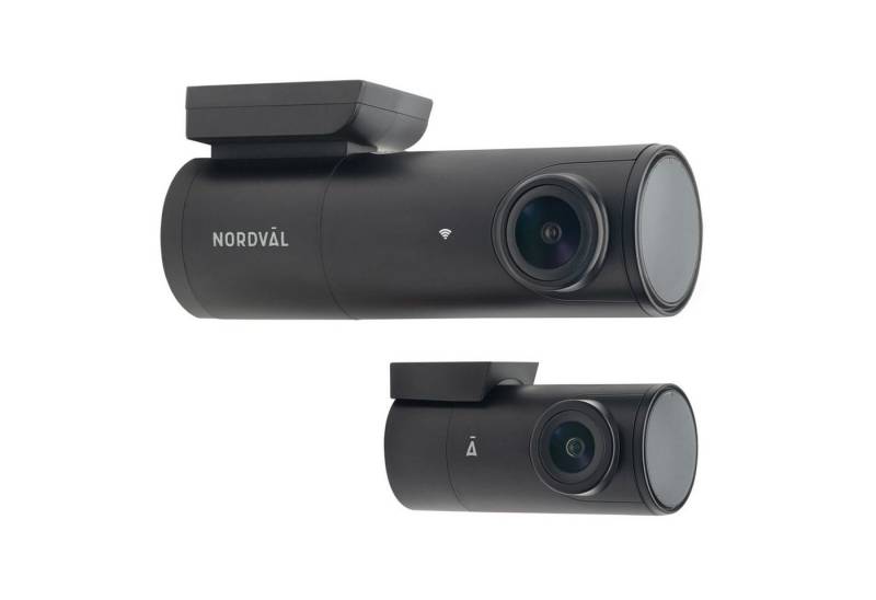 Nordväl DC102-4K 64GB 2CH Dashcam + Heckkamera mit WLAN, GPS, Parkmodus Dashcam von Nordväl