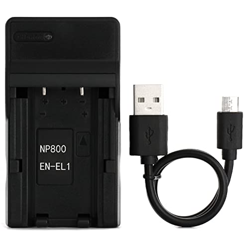 EN-EL1 USB Ladegerät für Nikon COOLPIX 4300, 4500, 4800, 5000, 5400, 5700, 775, 8700, 880, 885, 995, E880 Kamera und Mehr EN-EL1 USB Ladegerät für Nikon COOLPIX 4300, 4500, 4800, 5000, 5400, 5700, 775, 8700, 880, 885, 995, E880 Kamera und Mehr von Norifon