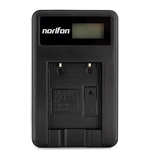 Norifon EN-EL10 LCD USB Ladegerät für Nikon Coolpix S200, S203, S210, S220, S230, S3000, S4000, S500, S510, S5100, S520, S570, S60, S600, S700, S80 Kamera und Mehr Norifon EN-EL10 LCD USB Ladegerät für Nikon Coolpix S200, S203, S210, S220, S230, S3000, S4000, S500, S510, S5100, S520, S570, S60, S600, S700, S80 Kamera und Mehr von Norifon