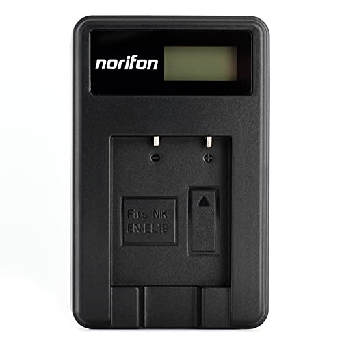 EN-EL19 LCD USB Ladegerät für Nikon Coolpix S33, S7000, S6900, S2800, S100, S3100, S4100, S4300, S5200, S6500 Kamera und Mehr EN-EL19 LCD USB Ladegerät für Nikon Coolpix S33, S7000, S6900, S2800, S100, S3100, S4100, S4300, S5200, S6500 Kamera und Mehr von Norifon