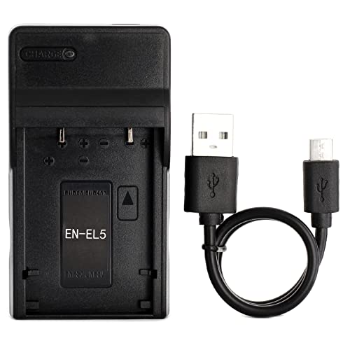 Norifon EN-EL5 USB Ladegerät für Nikon Coolpix 3700, 4200, 5200, 5900, 7900, P100, P3, P4, P500, P5000, P510, P5100, P520, P6000, P80, P90, S10 Kamera und Mehr Norifon EN-EL5 USB Ladegerät für Nikon Coolpix 3700, 4200, 5200, 5900, 7900, P100, P3, P4, P500, P5000, P510, P5100, P520, P6000, P80, P90, S10 Kamera und Mehr von Norifon
