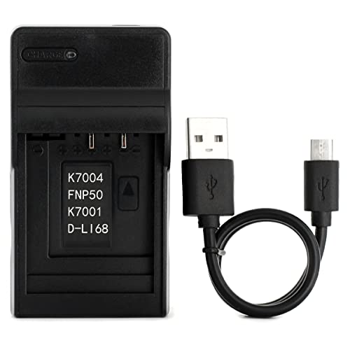 KLIC-7004 USB Ladegerät für Kodak EasyShare M1033, M1093 is, V1073, V1233, V1253, V1273, PlayFull Dual Zi12, PLAYSPORT, PLAYTOUCH, Zi8, Zx3 Kamera und Mehr von Norifon