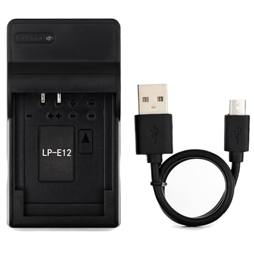 LP-E12 USB Ladegerät für Canon EOS 100D EOS M EOS M2 EOS Rebel SL1 Kamera und Mehr LP-E12 USB Ladegerät für Canon EOS 100D EOS M EOS M2 EOS Rebel SL1 Kamera und Mehr von Norifon