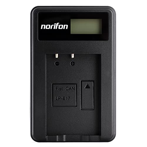 LP-E17 LCD USB Ladegerät für Canon EOS 750D, EOS 760D, EOS M3 Kamera und Mehr LP-E17 LCD USB Ladegerät für Canon EOS 750D, EOS 760D, EOS M3 Kamera und Mehr von Norifon