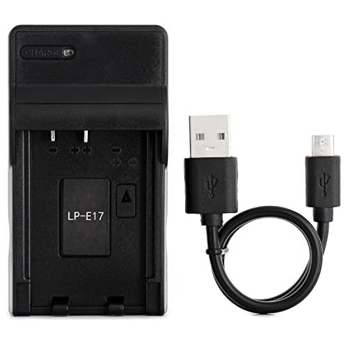 LP-E17 USB Ladegerät für Canon EOS 750D, EOS 760D, EOS M3 Kamera und Mehr von Norifon