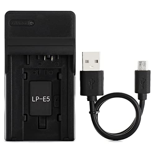 LP-E5 USB Ladegerät für Canon EOS 1000D, EOS 450D, EOS 500D, EOS Kiss F, EOS Kiss X2, EOS Kiss X3, EOS Rebel T1i, EOS Rebel XS, EOS Rebel Xsi Kamera und Mehr LP-E5 USB Ladegerät für Canon EOS 1000D, EOS 450D, EOS 500D, EOS Kiss F, EOS Kiss X2, EOS Kiss X3, EOS Rebel T1i, EOS Rebel XS, EOS Rebel Xsi Kamera und Mehr von Norifon