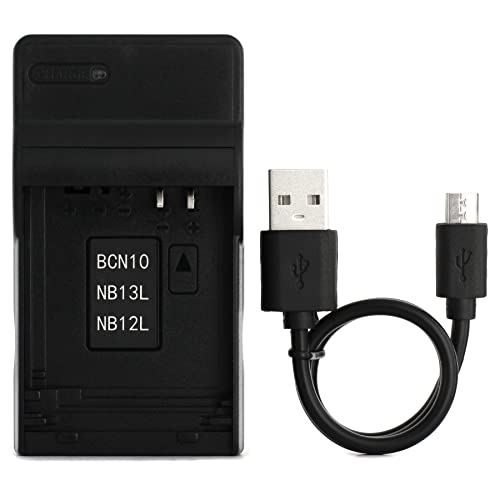NB-12L USB Ladegerät für Canon Legria mini X, Mini X, PowerShot G1X Mark II, PowerShot N100 Kamera und Mehr NB-12L USB Ladegerät für Canon Legria mini X, Mini X, PowerShot G1X Mark II, PowerShot N100 Kamera und Mehr von Norifon
