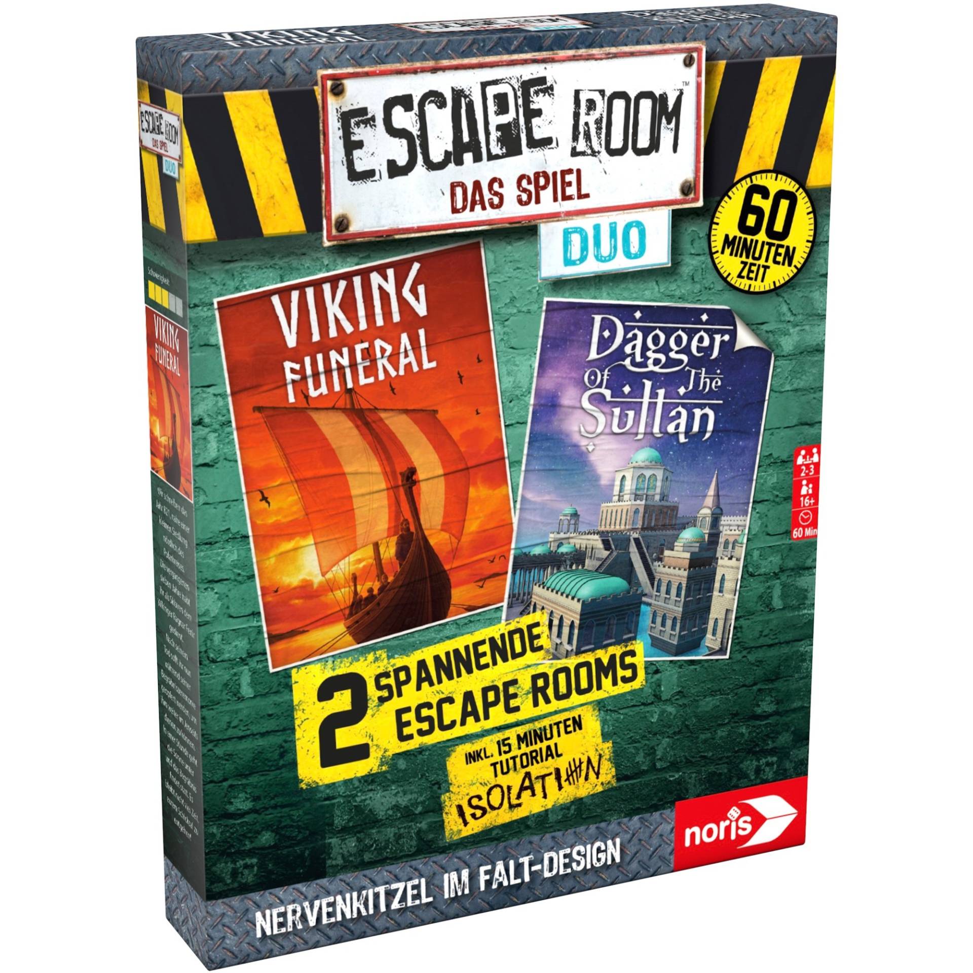 Escape Room - Das Spiel Duo 3, Partyspiel von Noris