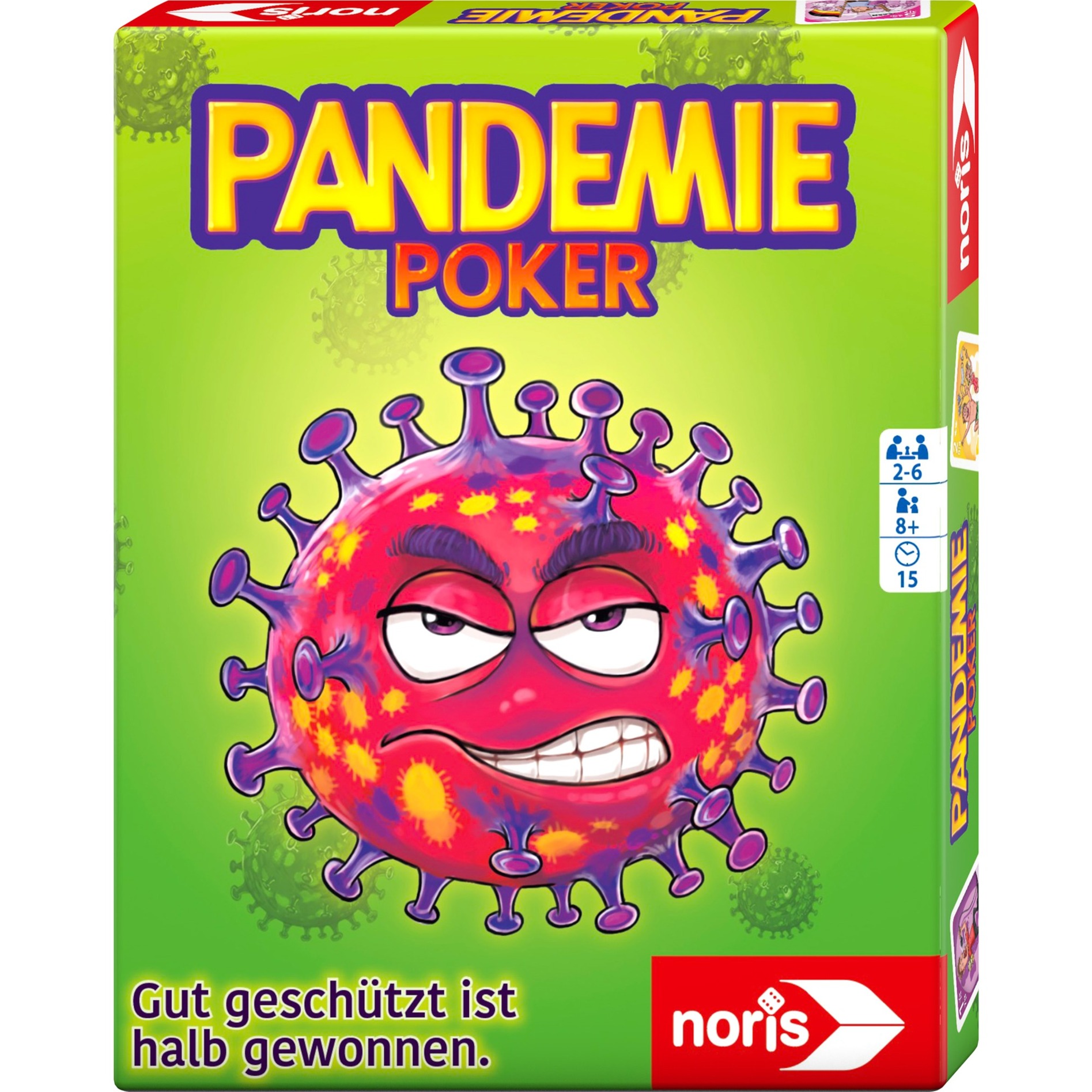 Pandemiepoker, Kartenspiel Pandemiepoker, Kartenspiel von Noris