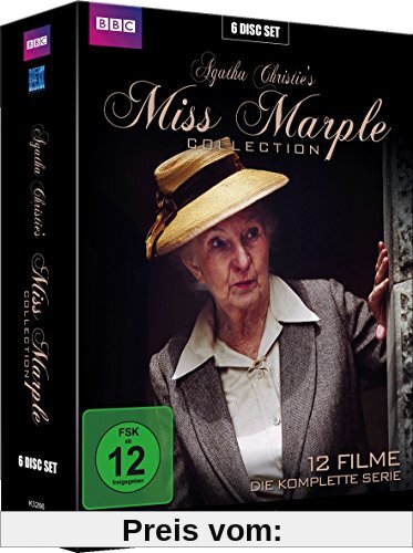 Miss Marple - Die komplette Serie (12 Filme Gesamtedition im 6 Disc Digi-Pack) [6 DVDs] von Norman Stone