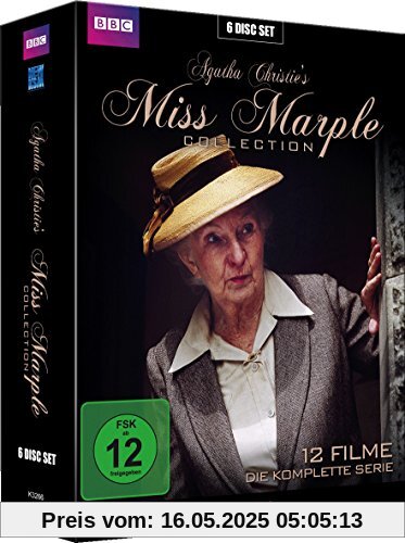 Miss Marple - Die komplette Serie (12 Filme Gesamtedition im 6 Disc Digi-Pack) [6 DVDs] von Norman Stone