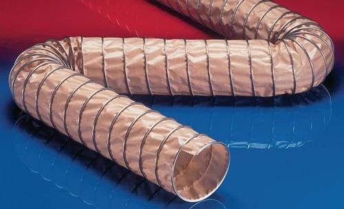 3 Mtr. Norres Absaug- u.Gebläseschlauch CP PTFE-INOX 475 FOOD 114-115mm von Norres