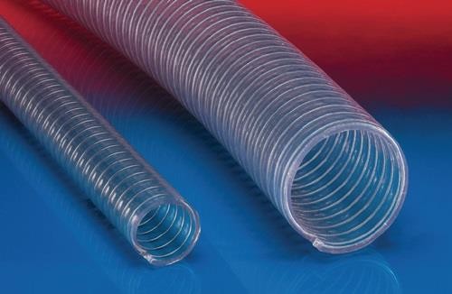 30 Mtr. Norres Saug- u.Förderschl.BARDUC® PVC 381 FOOD ID 40mm AD 49,00mm von Norres