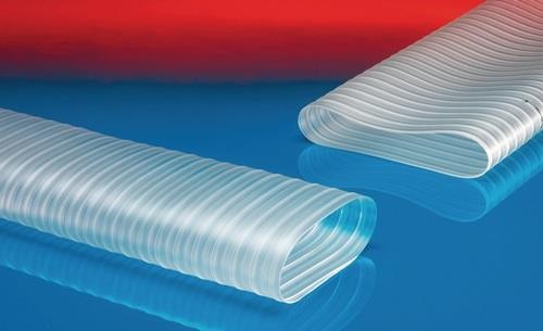 5 Mtr. Norres Flachschlauch PROTAPE® PUR-C 335 FOOD-AS FLAT ID 100-102mm AD von Norres