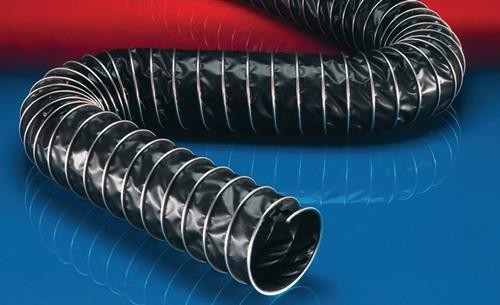 6 Mtr. Norres Absaug- u.Gebläseschlauch CP PTFE_HYP-INOX 472 EC 50-51mm 62,00mm von Norres