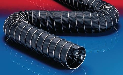 6 Mtr. Norres Absaug- u.Gebläseschlauch CP PTFE-INOX 475 EC 250mm 262,00mm 6m von Norres