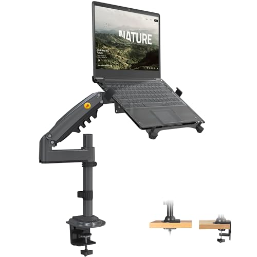 North Bayou NB Laptop Halterung mit Verstellbarem Tablett für 10 bis 17 Zoll Laptop, Monitor Halterung für 17 bis 30 Zoll Computer Bildschirm, Laptop Arm VESA 75 & 100 mm H100-FP North Bayou NB Laptop Halterung mit Verstellbarem Tablett für 10 bis 17 Zoll Laptop, Monitor Halterung für 17 bis 30 Zoll Computer Bildschirm, Laptop Arm VESA 75 & 100 mm H100-FP von North Bayou