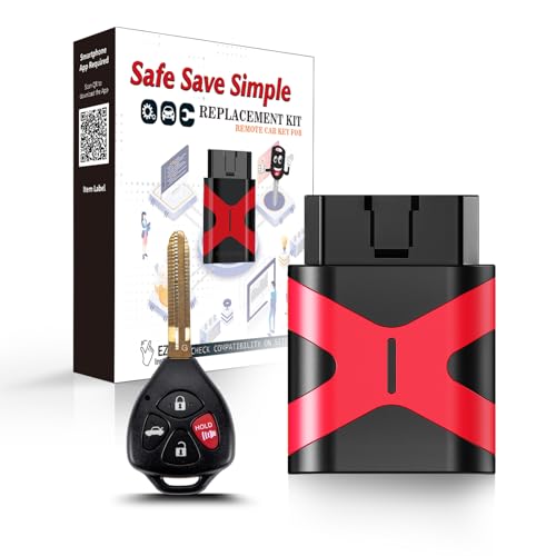 NorthAmerica Remote DIY-Werkzeug mit Schlüsselanhänger, einfacher Autoschlüssel-Ersatz für Toyota Venza 2009–2016 Corolla GQ4–31T mit G-Chip von NorthAmerica Remote