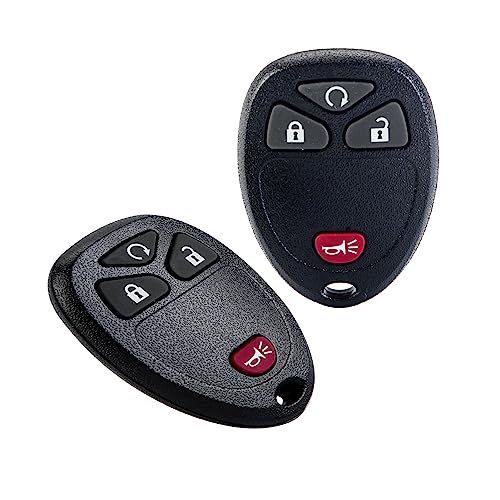 NorthAmerica Remote Ersatz für Chevrolet HHR 2006–2011 4-Tasten-Fernbedienung KOBGT04A (2) von NorthAmerica Remote