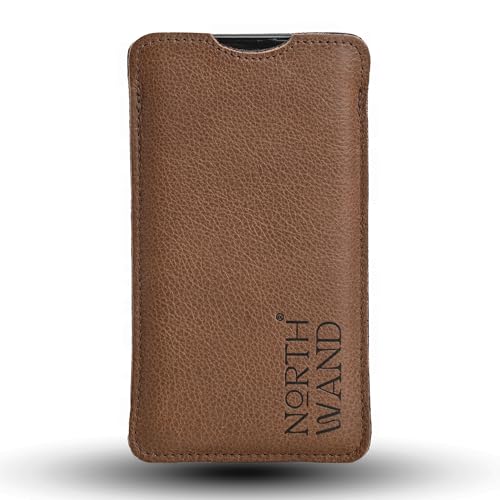 NorthWand Breite Echtleder Hülle für iPhone 15 Pro / 15, 14 Pro / 14, 13 Pro / 13, 12 Pro / 12 MIT Apple Case. Tasche, Handyhülle - Pflanzlich gegerbtes Leder, Signet-Prägung, Made in Germany, Braun NorthWand Breite Echtleder Hülle für iPhone 15 Pro / 15, 14 Pro / 14, 13 Pro / 13, 12 Pro / 12 MIT Apple Case. Tasche, Handyhülle - Pflanzlich gegerbtes Leder, Signet-Prägung, Made in Germany, Braun von NorthWand