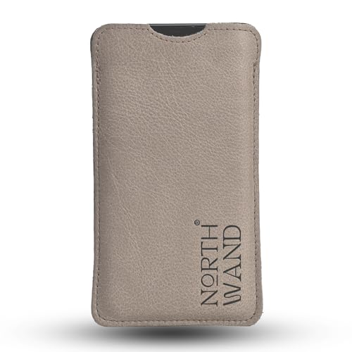 NorthWand Premium Echtleder Hülle für iPhone 16 Pro, iPhone 16, 16e. Tasche, Case, Handyhülle - Pflanzlich gegerbtes Leder mit Signet-Prägung, Made in Germany, Farbe Grau NorthWand Premium Echtleder Hülle für iPhone 16 Pro, iPhone 16, 16e. Tasche, Case, Handyhülle - Pflanzlich gegerbtes Leder mit Signet-Prägung, Made in Germany, Farbe Grau von NorthWand