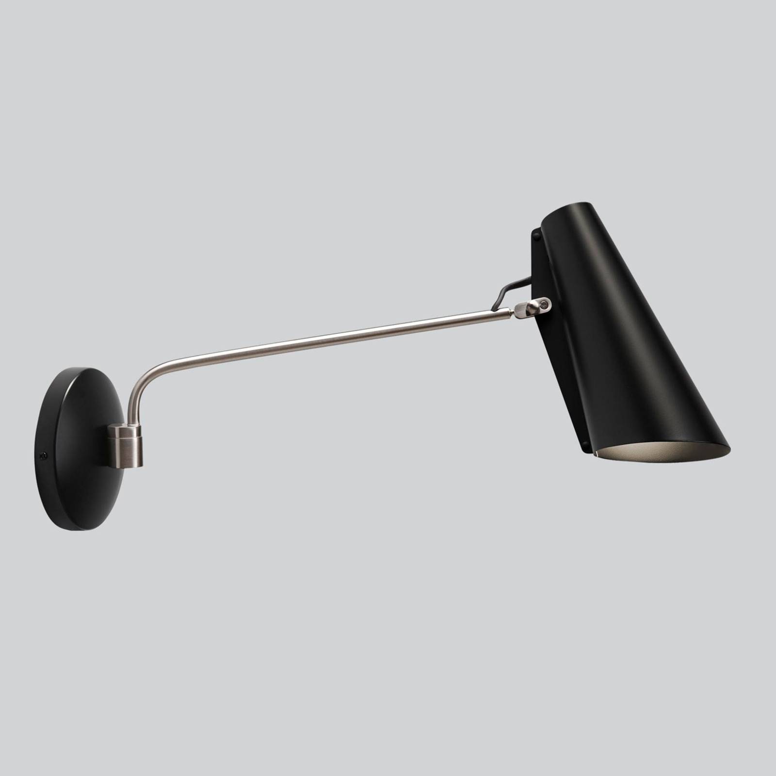 Northern Birdy Wandlampe 53cm schwarz/stahl Northern Birdy Wandlampe 53cm schwarz/stahl von Northern