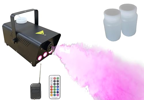 Professionelle LED Nebelmaschine mit Fernbedienung & Farbwechsel - inkl. Nebelfluid von Northpoint