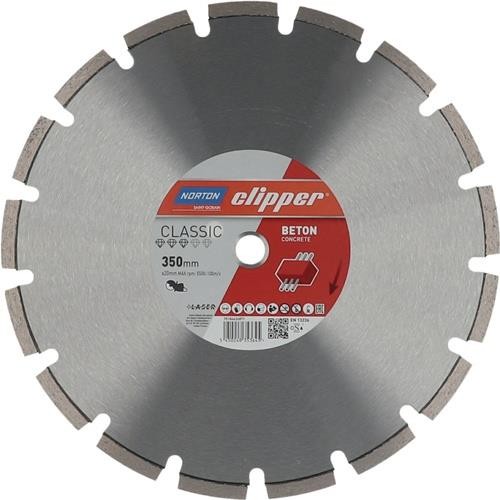 Norton Clipper Diamanttrennscheibe Classic Beton D.300mm Bohr.25,4mm 2,8mm 10mm Norton Clipper Diamanttrennscheibe Classic Beton D.300mm Bohr.25,4mm 2,8mm 10mm von Norton Clipper