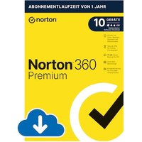 Norton 360 Premium | 75GB | 10 Geräte | Download & Produktschlüssel von NortonLifeLock Ireland Limited