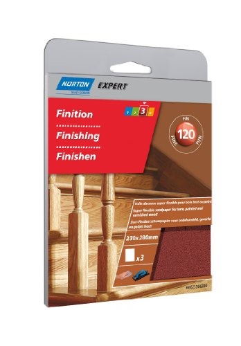 Flexibel Und Norton Schleifpapier Körnung 120/230 x 280 mm/3 Stück Flexibel Und Norton Schleifpapier Körnung 120/230 x 280 mm/3 Stück von Norton