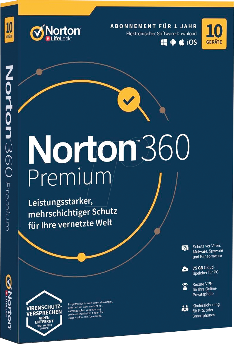 NORTON 360 PREM - Norton 360 Premium von Norton