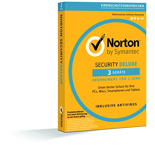 Norton Security 3.0 Deluxe 1User 3Device 1J Card Case deutsch von Norton