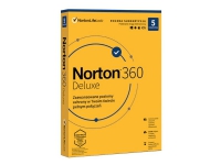 Norton 360 Deluxe – Box Pack (1 Jahr) – 5 Geräte, 50 GB Cloud-Speicher – Win, Mac, Android, iOS – Polnisch von NortonLifeLock