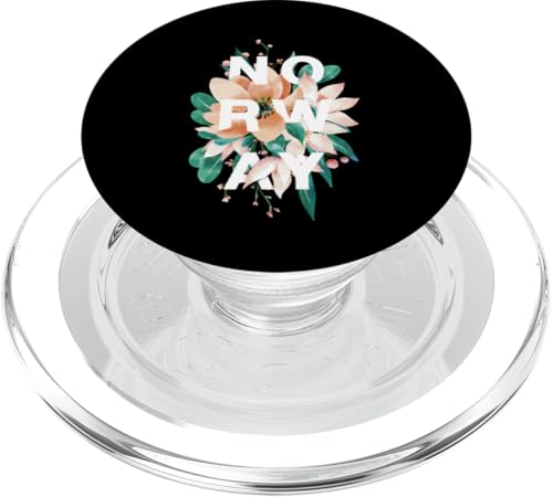 Norwegen Floral Design Norwegian Flower Dress PopSockets PopGrip für MagSafe Norwegen Floral Design Norwegian Flower Dress PopSockets PopGrip für MagSafe von Norway Flag Design Norwegian Roots Pride
