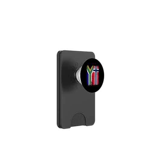 Südafrika Norwegen Halbflagge Südafrika Norweger PopSockets PopWallet für MagSafe Südafrika Norwegen Halbflagge Südafrika Norweger PopSockets PopWallet für MagSafe von Norway Flag Design Norwegian Roots Pride