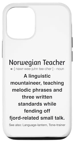 Norwegischlehrer Hülle für iPhone 12/12 Pro von Norwegian Teacher Gifts & Tees
