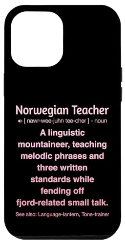Norwegischlehrer Hülle für iPhone 12 Pro Max Norwegischlehrer Hülle für iPhone 12 Pro Max von Norwegian Teacher Gifts & Tees
