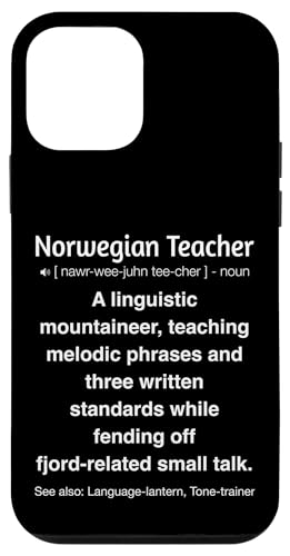 Norwegischlehrer Hülle für iPhone 12 mini von Norwegian Teacher Gifts & Tees