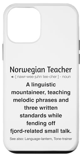 Norwegischlehrer Hülle für iPhone 12 mini von Norwegian Teacher Gifts & Tees