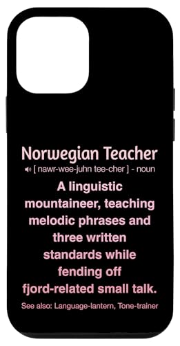 Norwegischlehrer Hülle für iPhone 12 mini von Norwegian Teacher Gifts & Tees