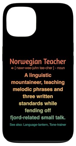 Norwegischlehrer Hülle für iPhone 13 von Norwegian Teacher Gifts & Tees