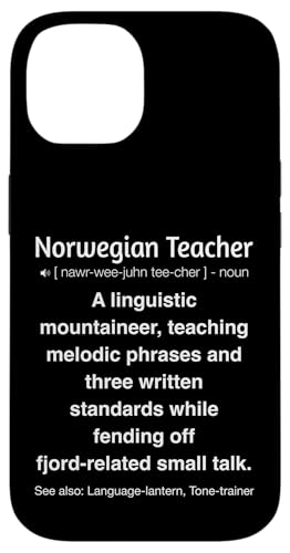 Norwegischlehrer Hülle für iPhone 14 von Norwegian Teacher Gifts & Tees