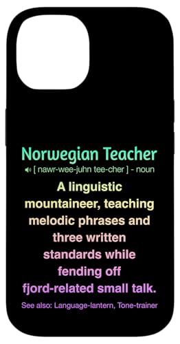 Norwegischlehrer Hülle für iPhone 14 von Norwegian Teacher Gifts & Tees