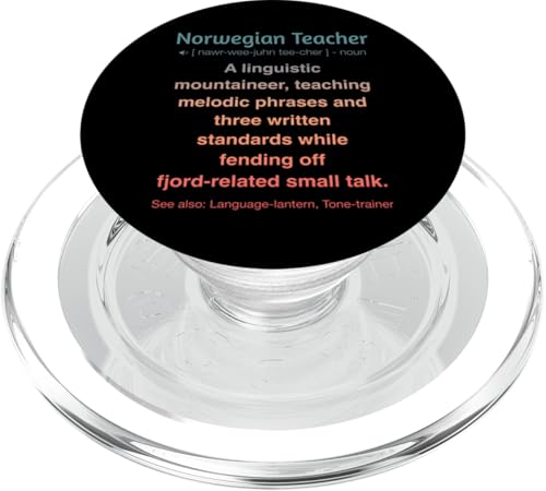 Norwegischlehrer PopSockets PopGrip für MagSafe von Norwegian Teacher Gifts & Tees