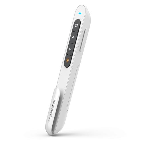 【Multifunktionaler Presenter】 NORWII N27 Laserpointer Powerpoint Fernbedienung 100m, Wireless Presenter Laserpointer Präsentation, Präsentationsfernbedienung Unterstützt Hyperlink/Lautstärkeregler 【Multifunktionaler Presenter】 NORWII N27 Laserpointer Powerpoint Fernbedienung 100m, Wireless Presenter Laserpointer Präsentation, Präsentationsfernbedienung Unterstützt Hyperlink/Lautstärkeregler von Norwii