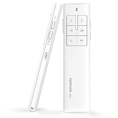 KNORVAY N99 Präsentations-Clicker Air-Maus-Funktion Drahtloser Presenter USB Powerpoint-Clicker KNORVAY N99 Präsentations-Clicker Air-Maus-Funktion Drahtloser Presenter USB Powerpoint-Clicker von Norwii
